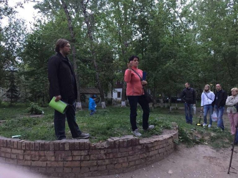 Презентация доклада о реконструкции квартала на Фрунзе