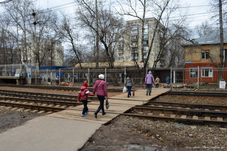 Открыли переход в Подлипках
